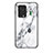 Coque Contour Silicone et Vitre Motif Fantaisie Miroir Etui Housse pour Xiaomi Black Shark 5 Pro 5G Blanc