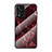 Coque Contour Silicone et Vitre Motif Fantaisie Miroir Etui Housse pour Xiaomi Mi 11i 5G (2022) Rouge