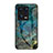 Coque Contour Silicone et Vitre Motif Fantaisie Miroir Etui Housse pour Xiaomi Mi 13 5G Bleu