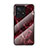 Coque Contour Silicone et Vitre Motif Fantaisie Miroir Etui Housse pour Xiaomi Mi Mix 4 5G Rouge