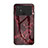 Coque Contour Silicone et Vitre Motif Fantaisie Miroir Etui Housse pour Xiaomi Poco C40 Rouge