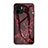 Coque Contour Silicone et Vitre Motif Fantaisie Miroir Etui Housse pour Xiaomi Poco C50 Rouge
