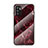 Coque Contour Silicone et Vitre Motif Fantaisie Miroir Etui Housse pour Xiaomi POCO M3 Pro 5G Rouge
