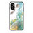 Coque Contour Silicone et Vitre Motif Fantaisie Miroir Etui Housse pour Xiaomi POCO M3 Pro 5G Vert