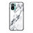 Coque Contour Silicone et Vitre Motif Fantaisie Miroir Etui Housse pour Xiaomi Poco M5S Blanc