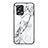 Coque Contour Silicone et Vitre Motif Fantaisie Miroir Etui Housse pour Xiaomi Poco X4 GT 5G Blanc