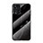 Coque Contour Silicone et Vitre Motif Fantaisie Miroir Etui Housse pour Xiaomi Poco X4 NFC Noir