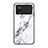 Coque Contour Silicone et Vitre Motif Fantaisie Miroir Etui Housse pour Xiaomi Poco X4 Pro 5G Blanc