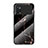 Coque Contour Silicone et Vitre Motif Fantaisie Miroir Etui Housse pour Xiaomi Poco X4 Pro 5G Or et Noir