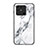 Coque Contour Silicone et Vitre Motif Fantaisie Miroir Etui Housse pour Xiaomi Redmi 10 Power Blanc