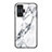 Coque Contour Silicone et Vitre Motif Fantaisie Miroir Etui Housse pour Xiaomi Redmi K50 Gaming 5G Blanc