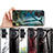 Coque Contour Silicone et Vitre Motif Fantaisie Miroir Etui Housse pour Xiaomi Redmi K50 Gaming 5G Petit