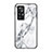 Coque Contour Silicone et Vitre Motif Fantaisie Miroir Etui Housse pour Xiaomi Redmi K50 Ultra 5G Blanc