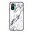 Coque Contour Silicone et Vitre Motif Fantaisie Miroir Etui Housse pour Xiaomi Redmi Note 10 4G Blanc