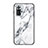 Coque Contour Silicone et Vitre Motif Fantaisie Miroir Etui Housse pour Xiaomi Redmi Note 10 Pro 4G Blanc