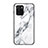 Coque Contour Silicone et Vitre Motif Fantaisie Miroir Etui Housse pour Xiaomi Redmi Note 10 Pro 5G Blanc