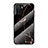 Coque Contour Silicone et Vitre Motif Fantaisie Miroir Etui Housse pour Xiaomi Redmi Note 10 Pro 5G Or et Noir