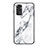 Coque Contour Silicone et Vitre Motif Fantaisie Miroir Etui Housse pour Xiaomi Redmi Note 11 4G (2022) Blanc