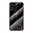 Coque Contour Silicone et Vitre Motif Fantaisie Miroir Etui Housse pour Xiaomi Redmi Note 11 5G Or et Noir