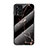 Coque Contour Silicone et Vitre Motif Fantaisie Miroir Etui Housse pour Xiaomi Redmi Note 11 Pro+ Plus 5G Or et Noir