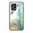 Coque Contour Silicone et Vitre Motif Fantaisie Miroir Etui Housse pour Xiaomi Redmi Note 11T Pro 5G Vert