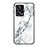 Coque Contour Silicone et Vitre Motif Fantaisie Miroir Etui Housse pour Xiaomi Redmi Note 12 Pro 5G Blanc