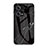 Coque Contour Silicone et Vitre Motif Fantaisie Miroir Etui Housse pour Xiaomi Redmi Note 12 Pro 5G Noir