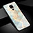 Coque Contour Silicone et Vitre Motif Fantaisie Miroir Etui Housse S01 pour Huawei Mate 20 Jaune