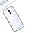 Coque Contour Silicone et Vitre Motif Fantaisie Miroir Etui Housse S01 pour Huawei Mate 20 Lite Blanc