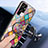 Coque Contour Silicone et Vitre Motif Fantaisie Miroir Etui Housse S01 pour Samsung Galaxy S23 Ultra 5G Petit