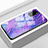 Coque Contour Silicone et Vitre Motif Fantaisie Miroir Etui Housse S02 pour Huawei Honor V30 Pro 5G Violet