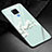 Coque Contour Silicone et Vitre Motif Fantaisie Miroir Etui Housse S02 pour Huawei Mate 20 X 5G Petit