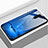 Coque Contour Silicone et Vitre Motif Fantaisie Miroir Etui Housse S02 pour Xiaomi Redmi K30i 5G Bleu