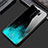 Coque Contour Silicone et Vitre Motif Fantaisie Miroir Etui Housse S02 pour Xiaomi Redmi Note 8 Pro Cyan