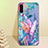 Coque Contour Silicone et Vitre Motif Fantaisie Miroir Etui Housse S03 pour Huawei P30 Petit