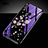 Coque Contour Silicone et Vitre Motif Fantaisie Miroir Etui Housse S04 pour Huawei Honor 10 Lite Violet