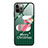 Coque Contour Silicone et Vitre Motif Noel Miroir Etui Housse pour Apple iPhone 12 Pro Vert