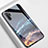 Coque Contour Silicone et Vitre Paillette Etoile Miroir Etui Housse pour Samsung Galaxy Note 10 Plus Mixte