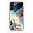 Coque Contour Silicone et Vitre Paillette Etoile Miroir Etui Housse pour Samsung Galaxy S22 5G Petit