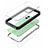 Coque Contour Silicone et Vitre Transparente Miroir 360 Degres pour Apple iPhone 12 Mini Noir Petit