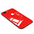 Coque Contour Silicone et Vitre Transparente Miroir Housse Etui pour Apple iPhone 7 Plus Rouge