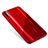 Coque Contour Silicone et Vitre Transparente Miroir Housse Etui pour Apple iPhone Xs Rouge