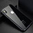 Coque Contour Silicone Gel B02 pour Apple iPhone Xs Noir Petit