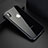 Coque Contour Silicone Gel F02 pour Apple iPhone X Noir Petit