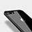 Coque Contour Silicone Transparente pour Apple iPhone 8 Plus Noir Petit