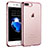 Coque Contour Silicone Transparente T01 pour Apple iPhone 7 Plus Rose