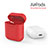 Coque de Protection en Silicone avec Mousqueton pour Boitier de Charge de Airpods A03 Rouge Petit