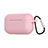 Coque de Protection en Silicone avec Mousqueton pour Boitier de Charge de AirPods Pro C02 Rose