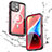 Coque Etanche Contour Silicone et Plastique Housse Etui Waterproof 360 Degres avec Mag-Safe Magnetic Magnetique pour Apple iPhone 14 Pro Max Petit