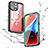 Coque Etanche Contour Silicone et Plastique Housse Etui Waterproof 360 Degres avec Mag-Safe Magnetic Magnetique pour Apple iPhone 14 Pro Max Petit